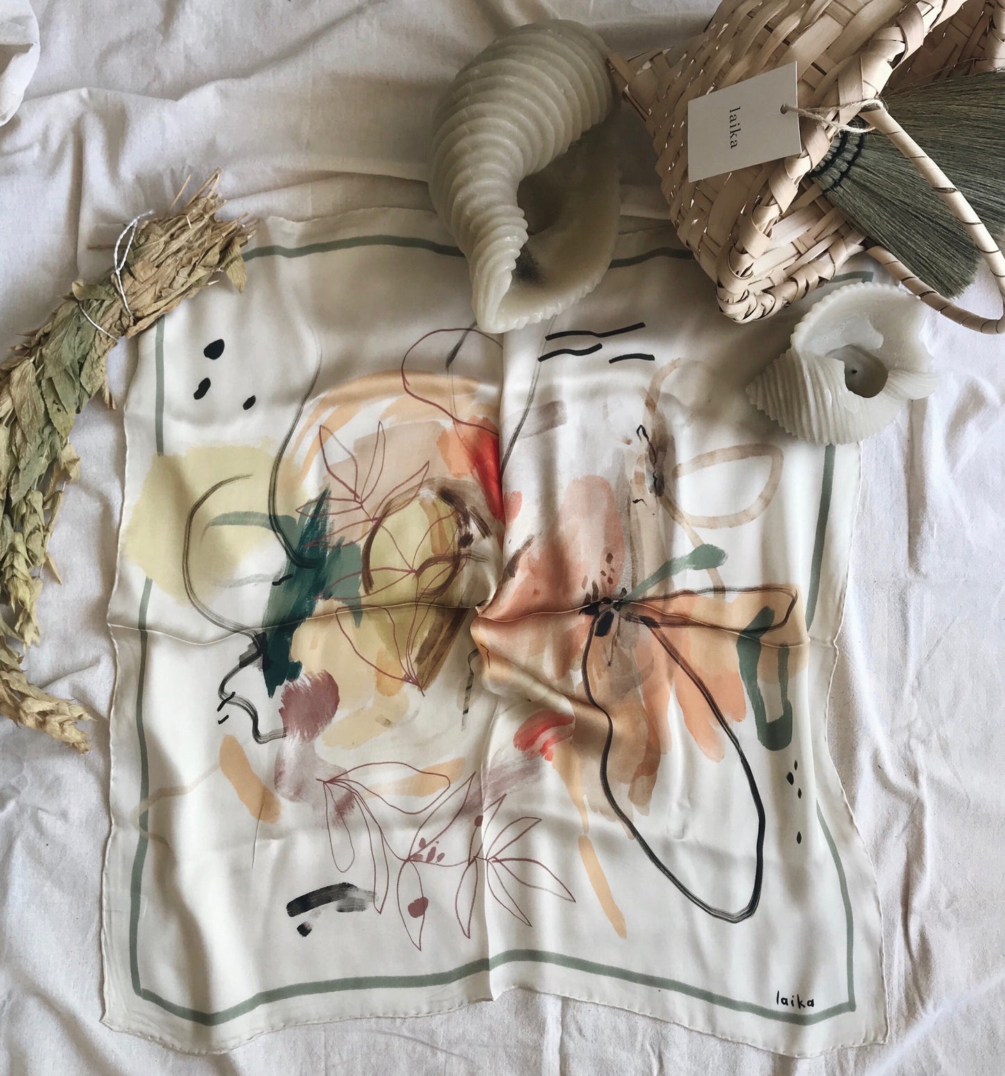 "common" silk scarf