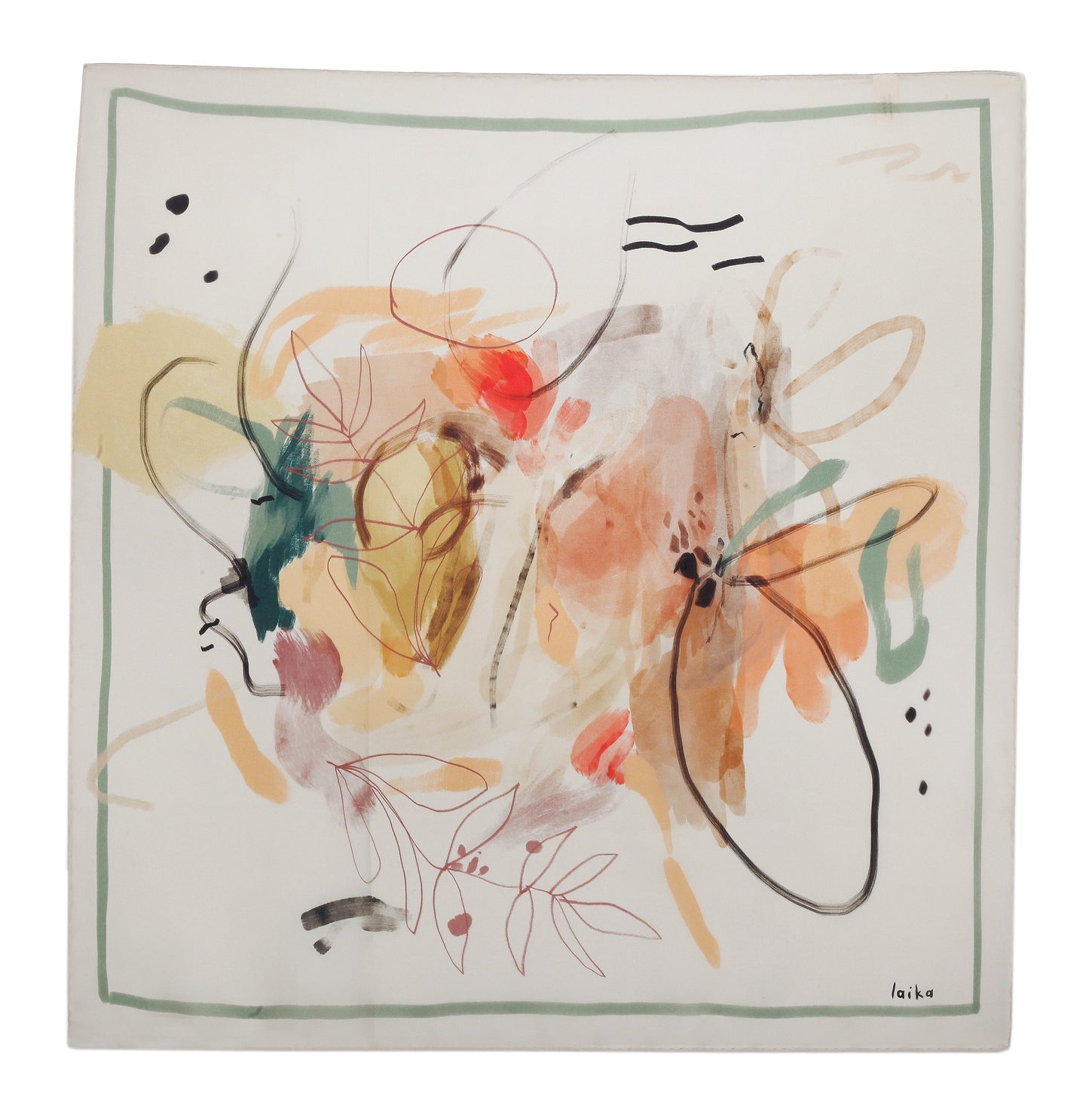 "common" silk scarf