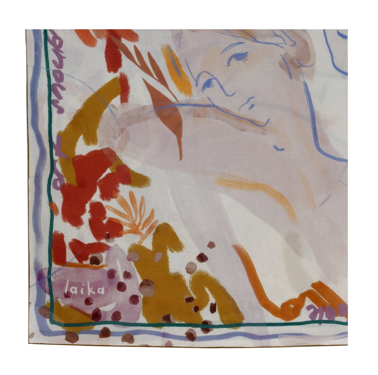 "ebba " cotton scarf