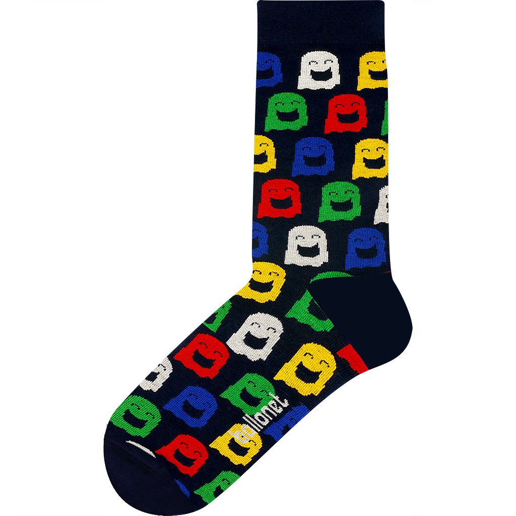 "ghost dark" socks