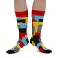"stripy" socks