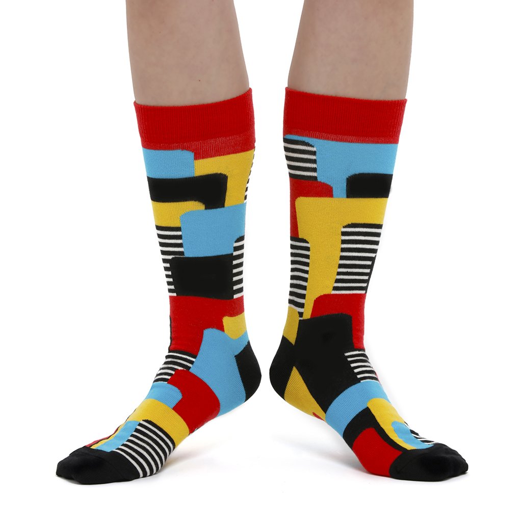 "stripy" socks