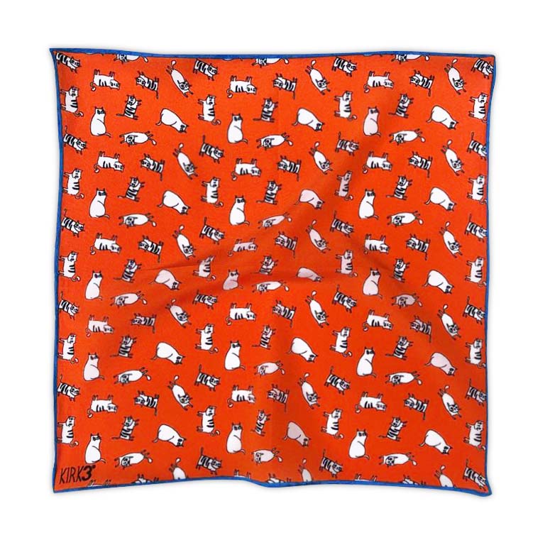 "cats coral" scarf by kirk3